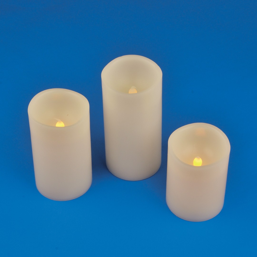 ULD-F050 WARM WHITE CANDLE SET3 Фигура светодиодная «Свеча» на батарейках 2АА (не в/к), в составе на ULD-F050 WARM WHITE CANDLE SET3 Фигура светодиодная «Свеча» на батарейках 2АА (не в/к), в составе на