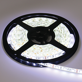 Лента светодиодная SMD5050-IP65-12V-14,4W/m 6000К- 50 м Ecola